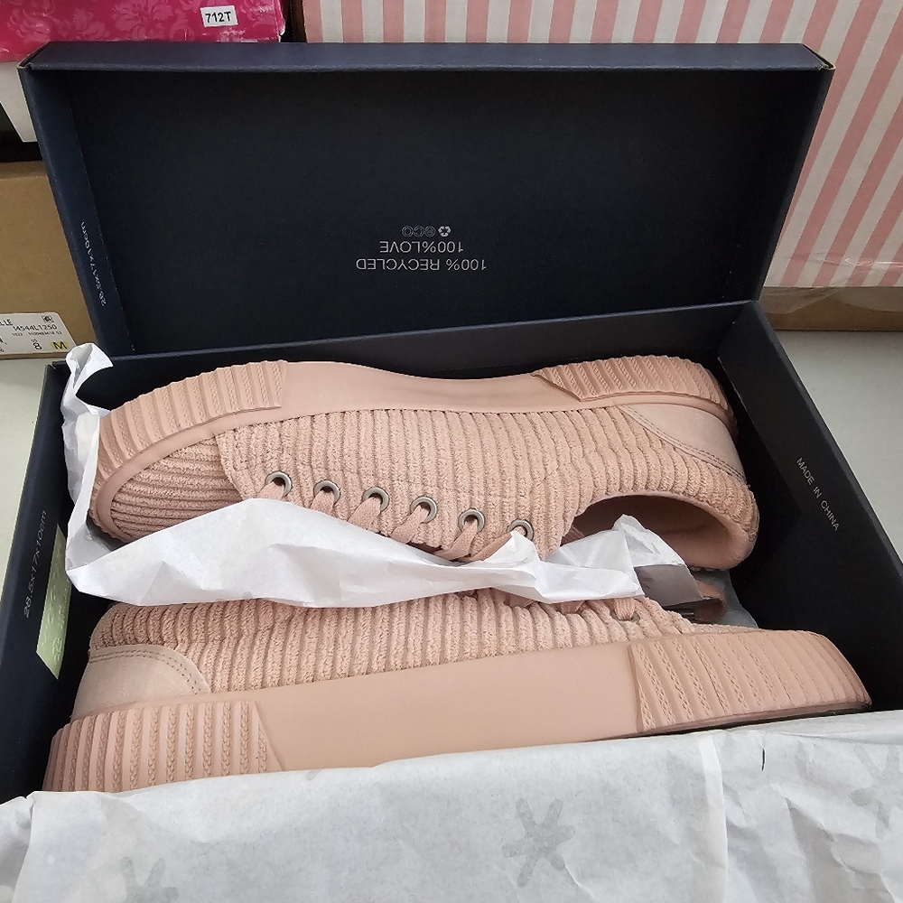 Splendid Women's Trinity Sneaker Pink Sand Size 7.5